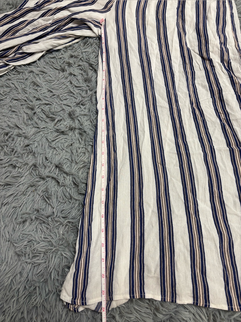 Simplee Apparel Striped Linded Pants with Large Slits on the Pantlegs! - Picture 14 of 16